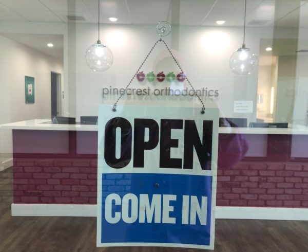 Pinecrest Orthodontics Reopens for Business